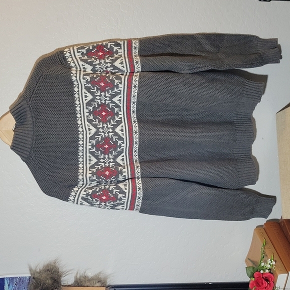 ZOD Knit Patterned 1/4 Zip Sweater XXL - Picture 4 of 7